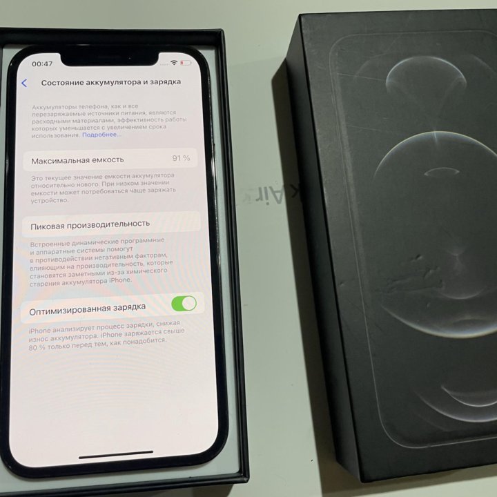 IPhone 12 Pro 128GB Graphite АКБ 91%