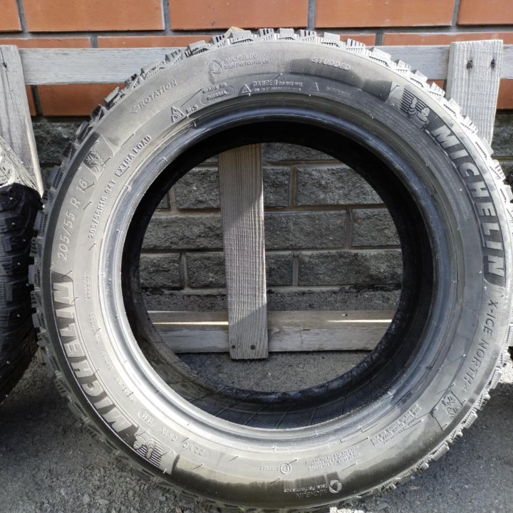 Шины Michelin X-Ice North 4 205/55/R16.