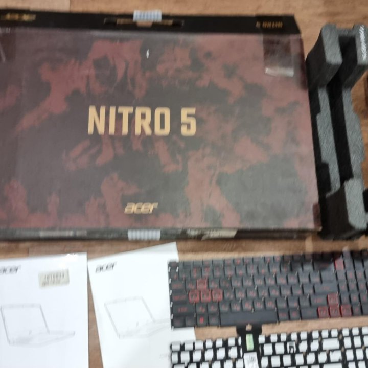 Ноутбук acer nitro 5 intel i7 ram 32gb 17.3