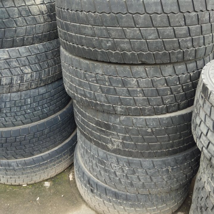 Шины грузовые бу 315/70R22.5 Камa NR202 Тяговая