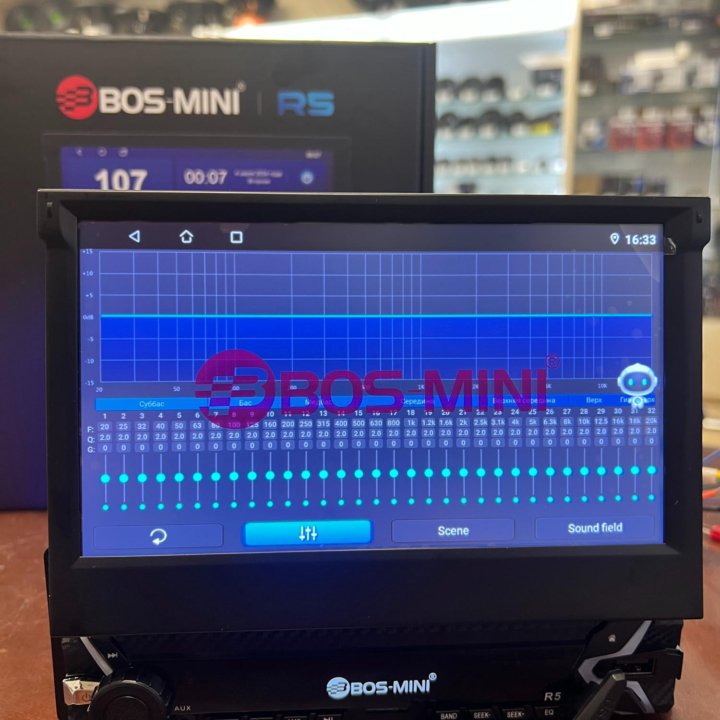 Магнитола Bos-mini R5, Android, 7