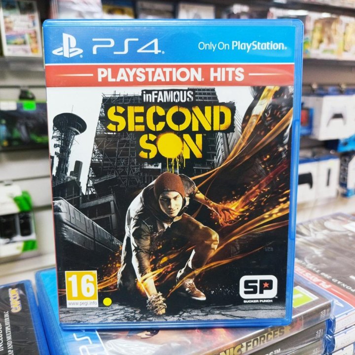 Infamous второй сын PS4 бу