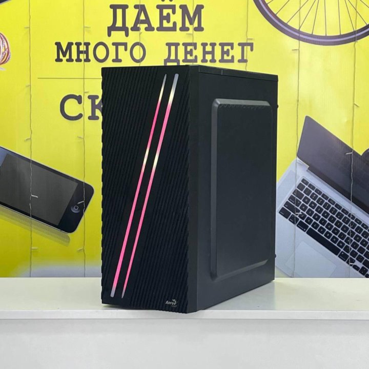 Игровой пк i3 12100f/RX 6500XT/SSD 512gb/16 gb