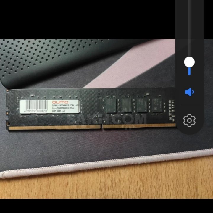 Продам ddr 4 qumo 16 gb 2666