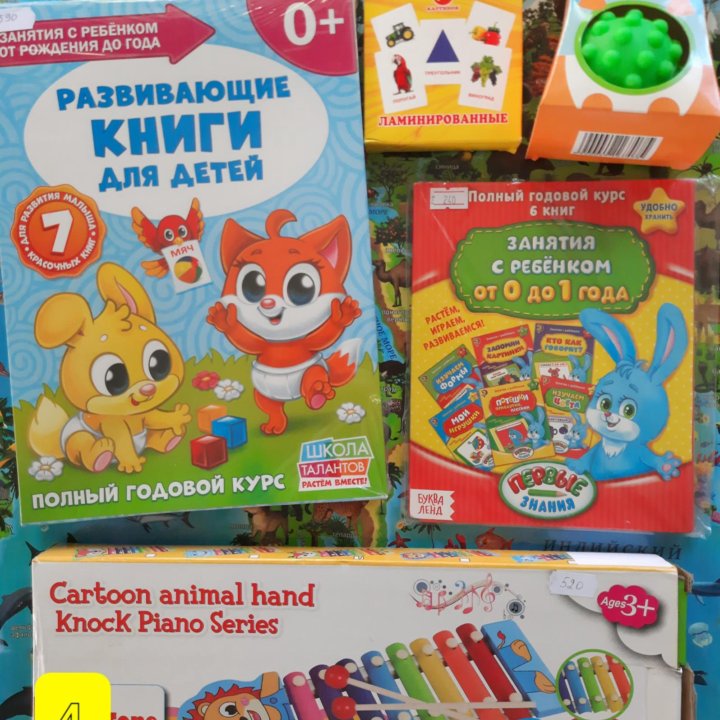 Развивающие игры, книги