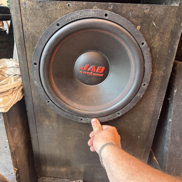 B&S сабвуфер jab12 1200watt в коробе