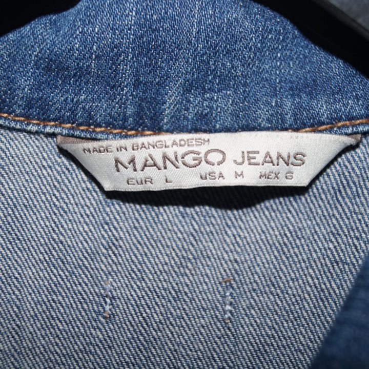 Жилет джинсовый женский Mango Jeans 48 50 размер