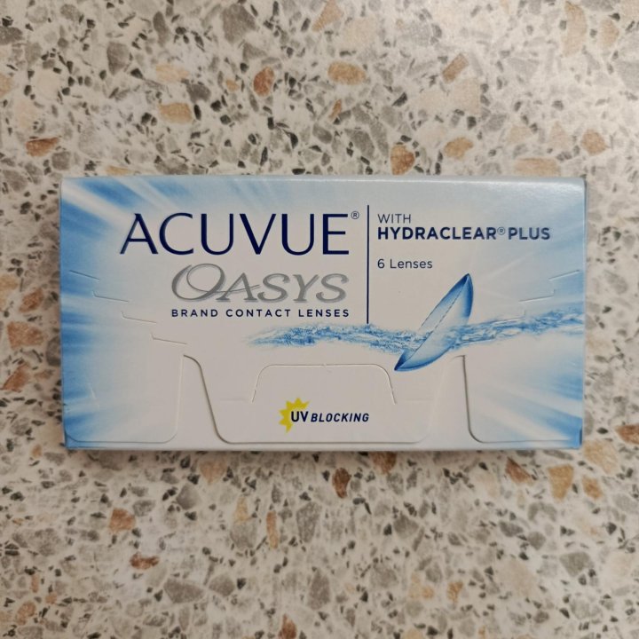 Контактные линзы Acuvue Oasys -4.00, -4.50