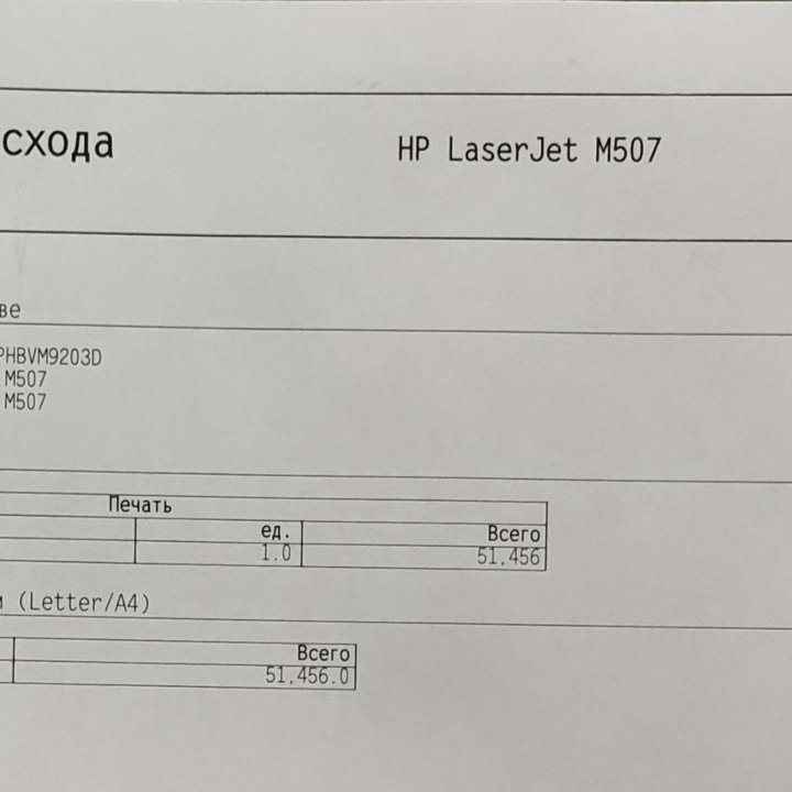 Принтер HP LaserJet Enterprise M507