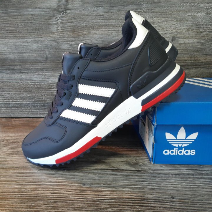 Кроссовки Adidas zx 700 артикул 447 кожа натурал