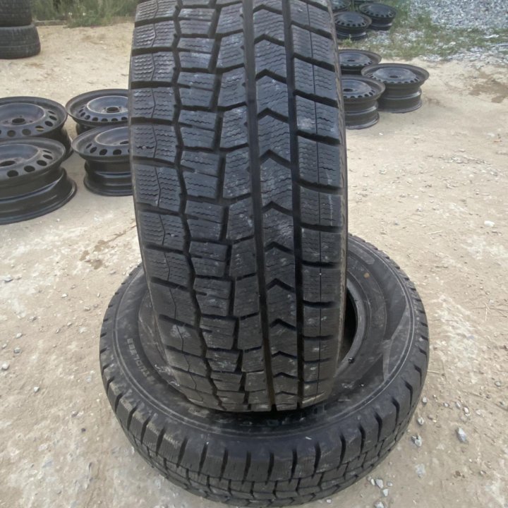 195/65/15 пара (2 шт) резины Dunlop