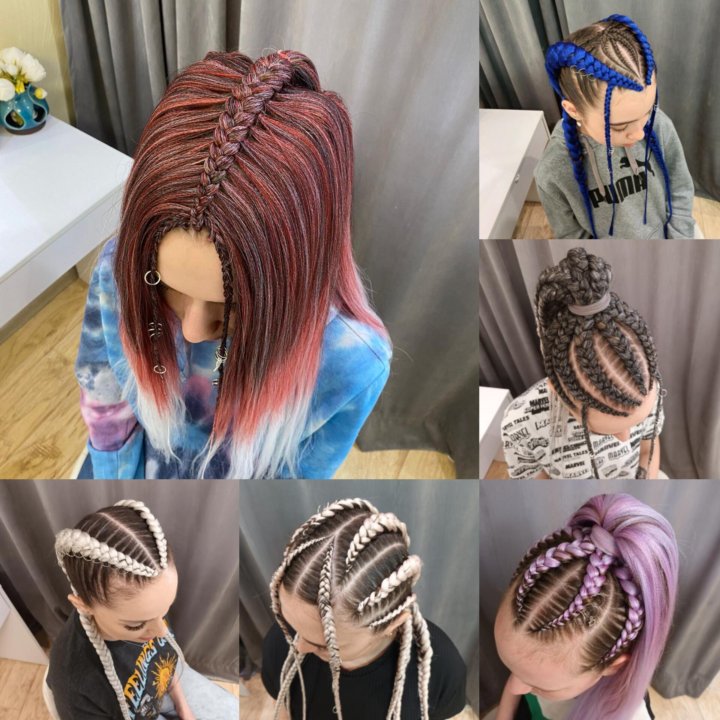 Косы с канекалоном