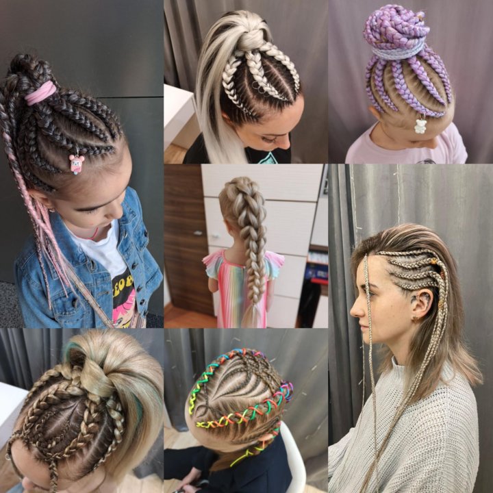 Косы с канекалоном