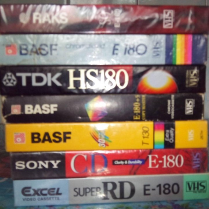 Видеокассеты VHS