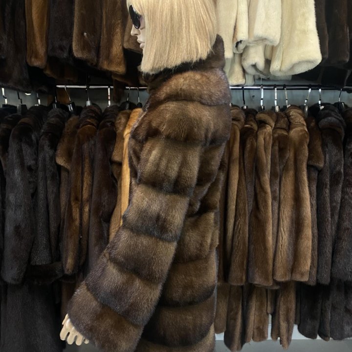 Кopenhagen fur. Италия. Стильная норка 44-46 р.