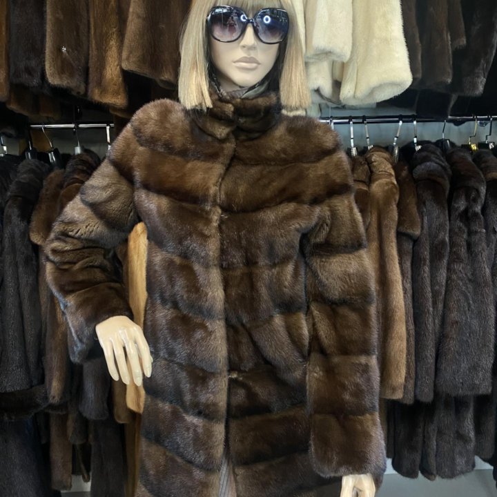 Кopenhagen fur. Италия. Стильная норка 44-46 р.