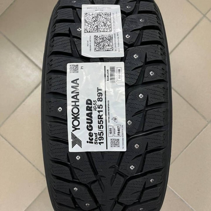 Yokohama Ice Guard Stud IG55 195/55 R15 89T