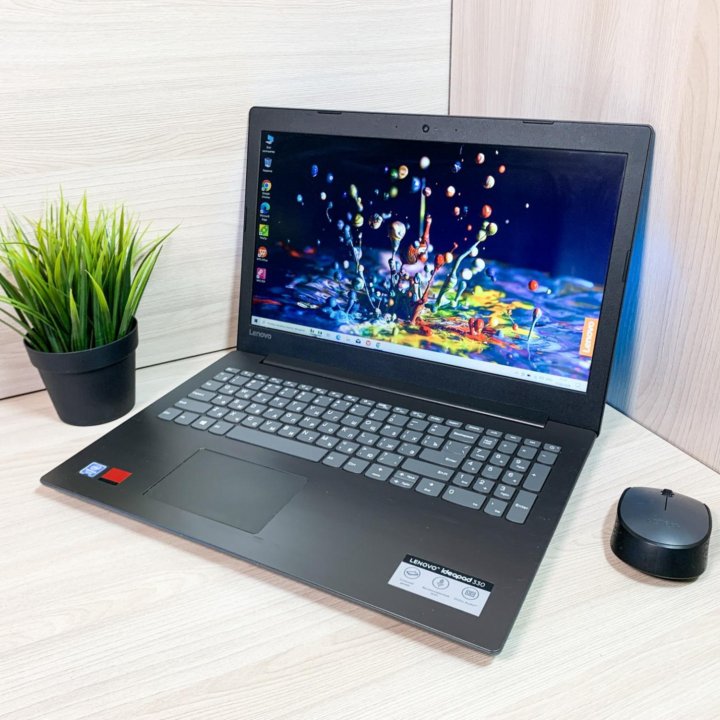 Ноутбук Lenovo Intel 4 ядра/Radeon 530/8Gb/SSD