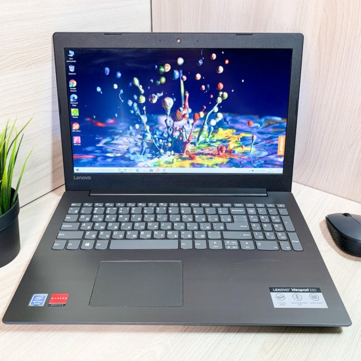 Ноутбук Lenovo Intel 4 ядра/Radeon 530/8Gb/SSD