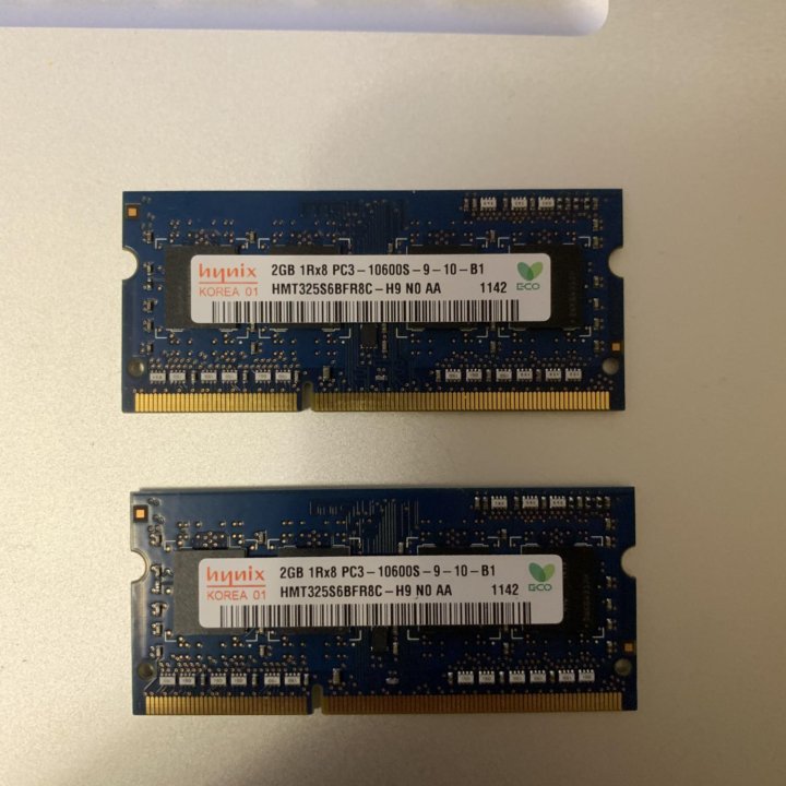 Оперативная память Hynix 2Gb PC3-10600S