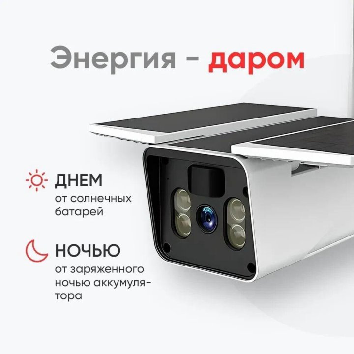 Автономная IP видеокамера Owler i230-4G Solar Plus