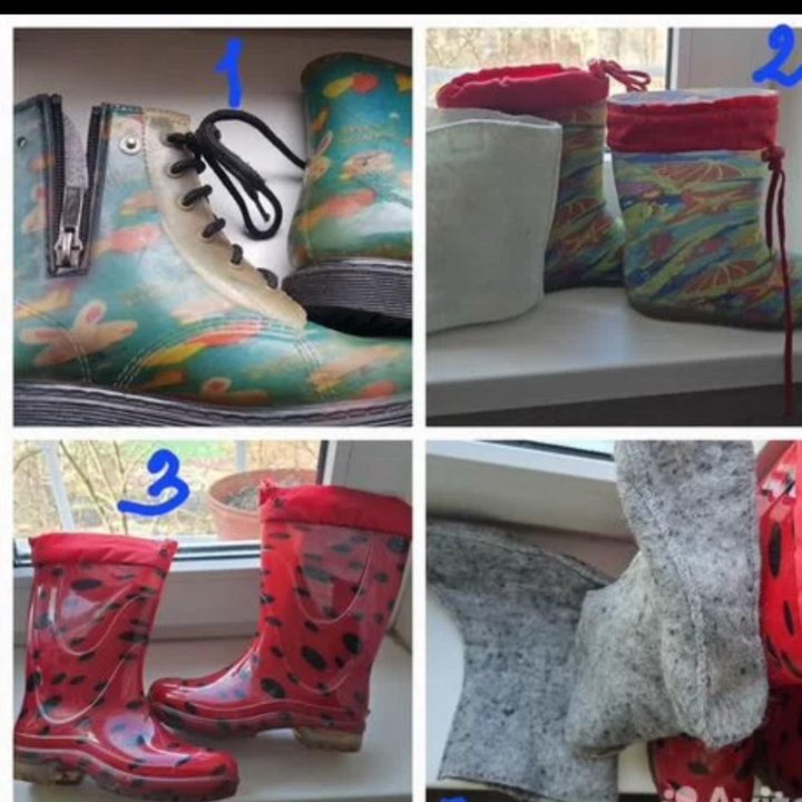 Сапоги резиновые