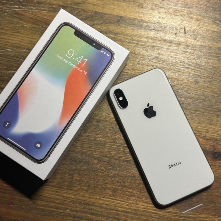 iPhone X ,256gb ,Silver