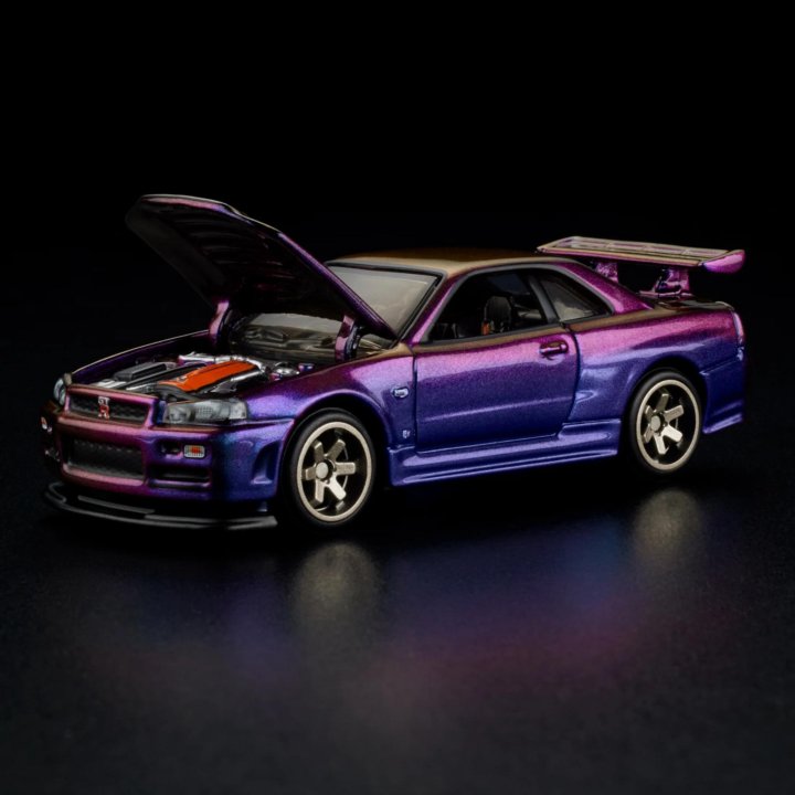 Hot Wheels Nissan Skyline R34 GT-R BNR34 RLC