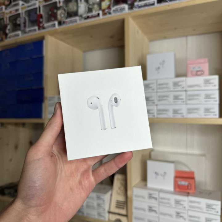 Наушники AirPods 2+гарантия+чехол