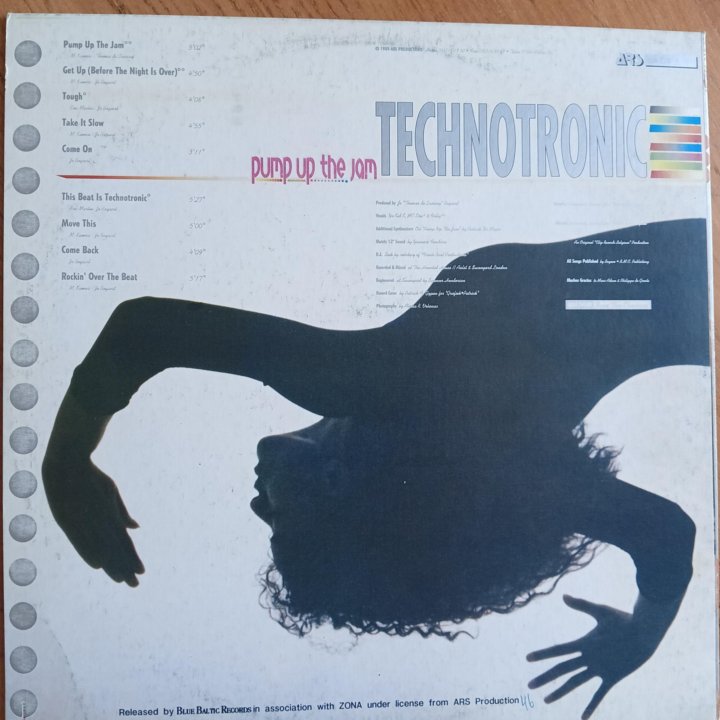 Пластинка Technotronic 