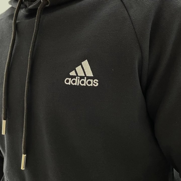 Худи Adidas темно-синие