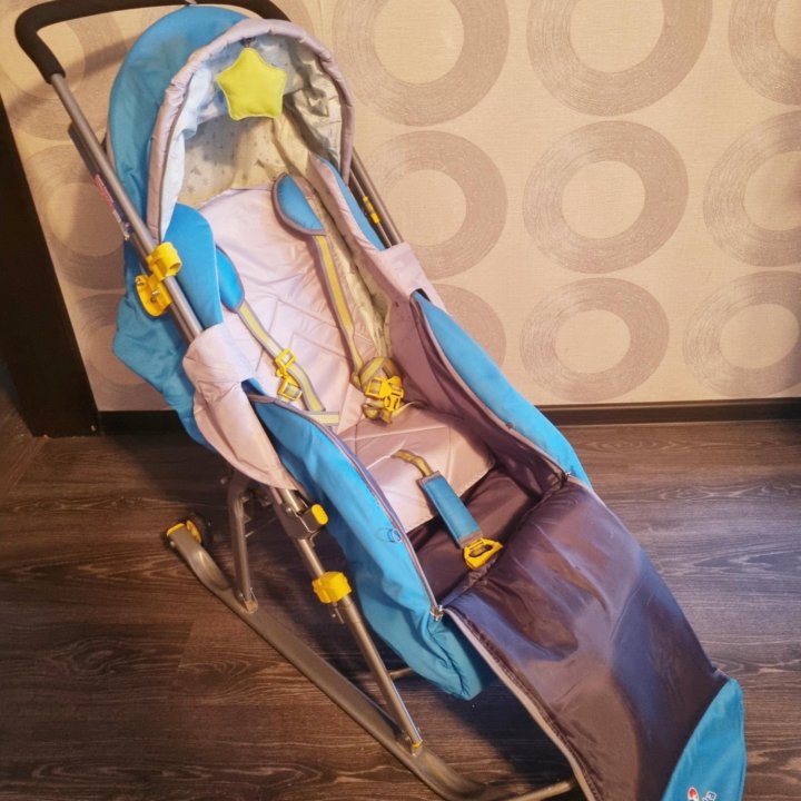 Санки-коляска Ника