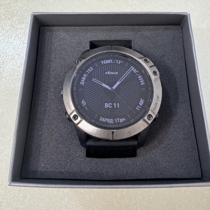 Часы Garmin Fenix 6X Sapphire