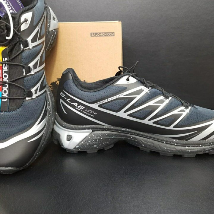 Кроссовки Salomon 41-46 артикул 414551 синий