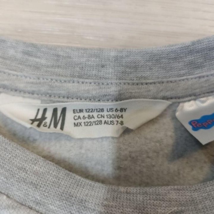 Толстовка H&M Свинка Пеппа