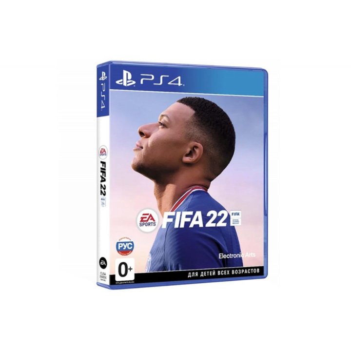 Диск FIFA 22 на PS4