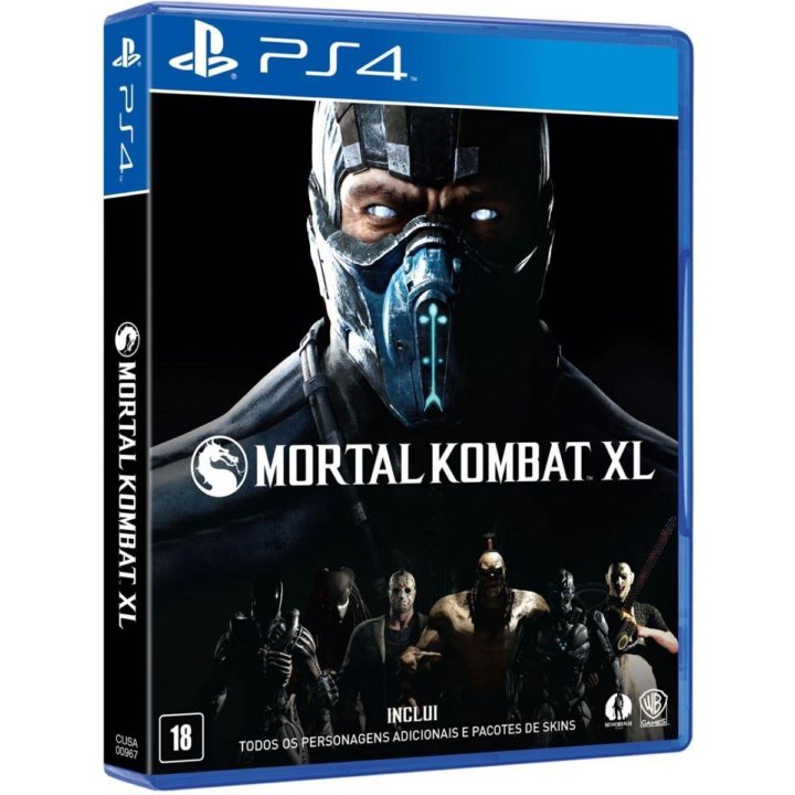 Диск Mortal Kombat XL на PS4