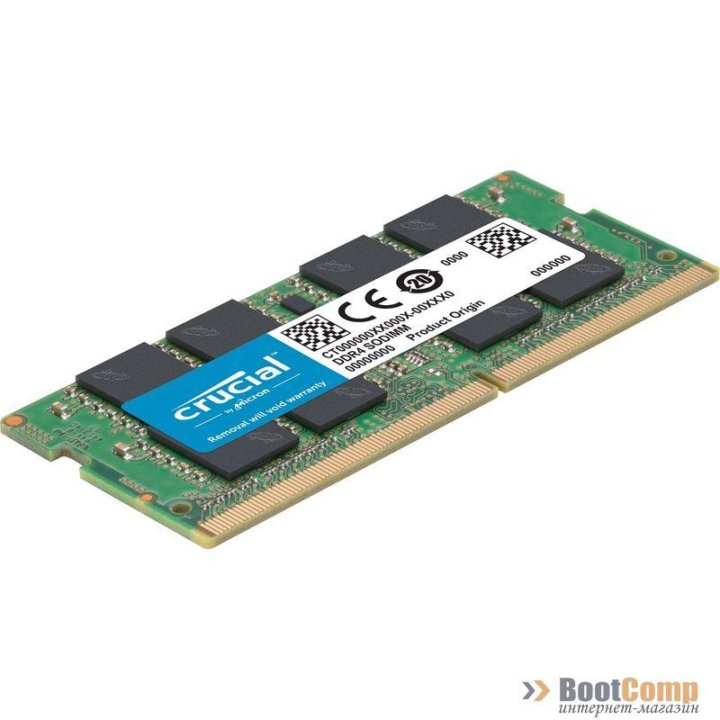 Оперативная память DDR4 SODIMM 16Gb 3200MHz Crucial CT16G4SFRA32A