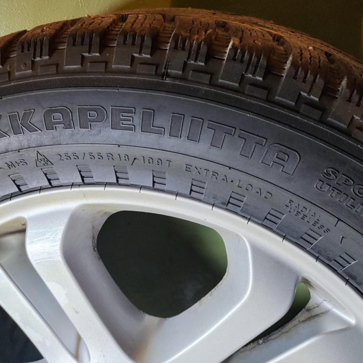 К-т дисков Mercedes A1644011302 на зиме Nokian