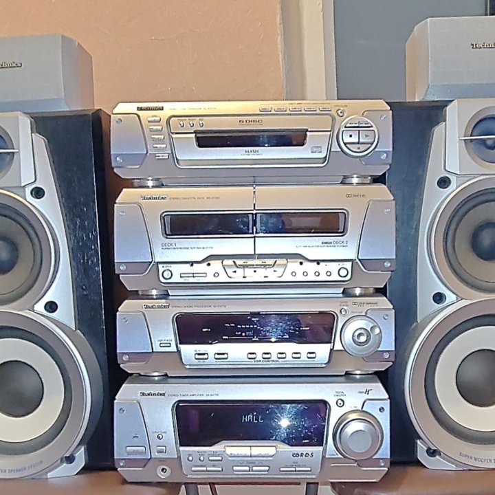 Муз/центр Technics SL-EH 770, +21 CD диск