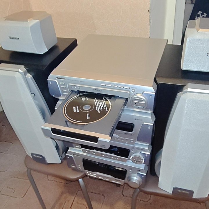 Муз/центр Technics SL-EH 770, +21 CD диск