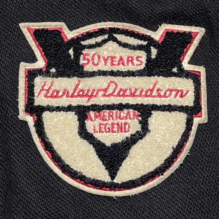 Harley Djavidson 50th Anniversary Varsity Jacket