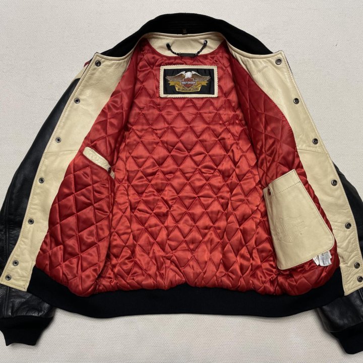 Harley Djavidson 50th Anniversary Varsity Jacket