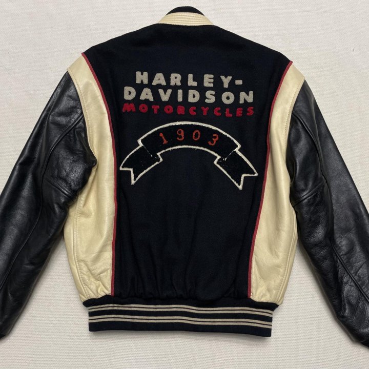 Harley Djavidson 50th Anniversary Varsity Jacket