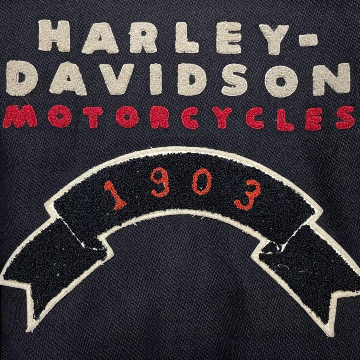 Harley Djavidson 50th Anniversary Varsity Jacket