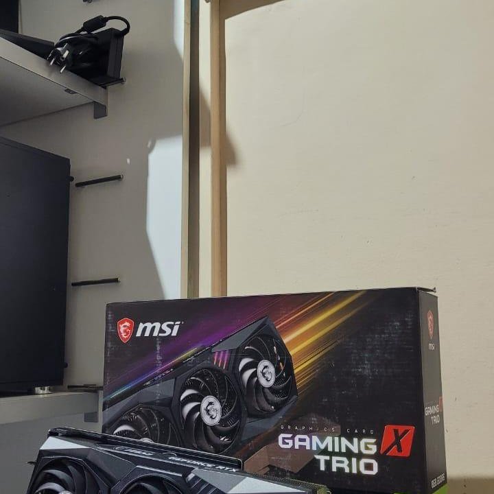 Видеокарта MSI RTX 3070 8gb gaming X trio