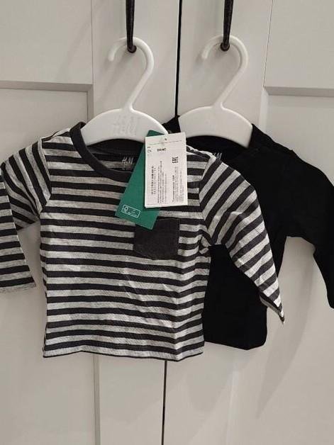 Лонгслив h&m для мальчика девочки 56