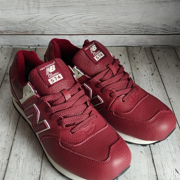 КРОССОВКИ МУЖСКИЕ ЗИМНИЕ НА МЕХУ NEW BALANCE 574