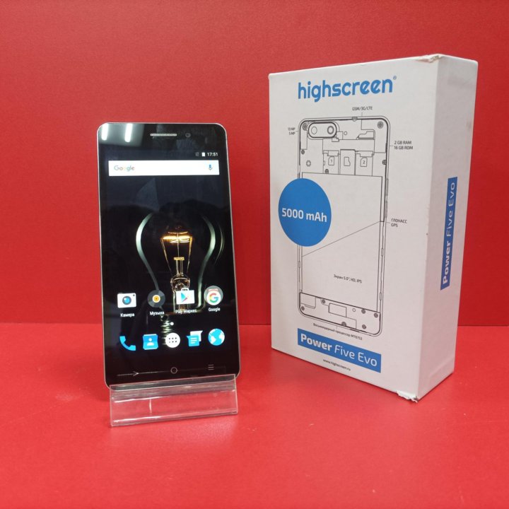 Смартфон Highscreen Power Five Evo