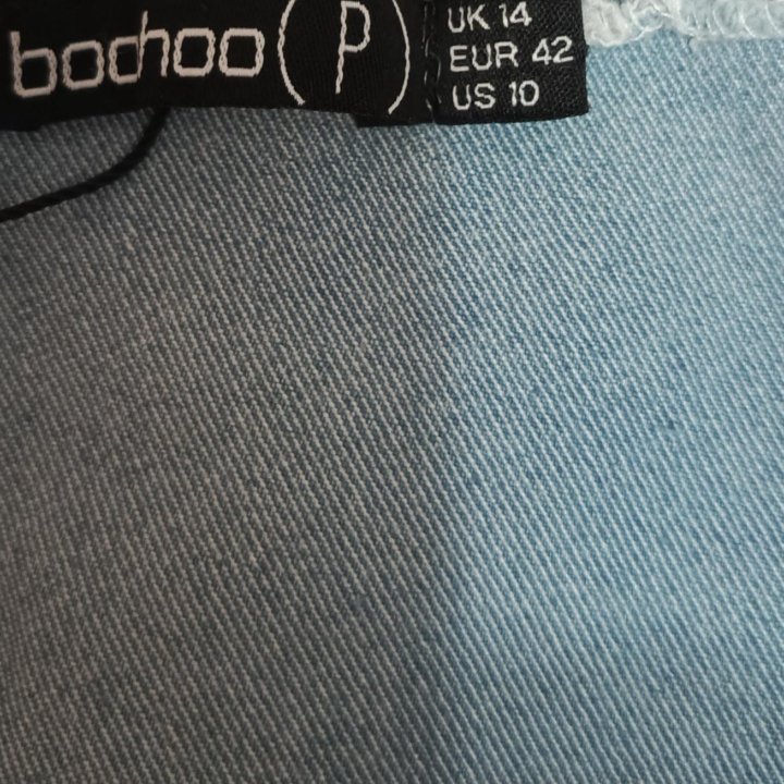 Джинсовое платье мини